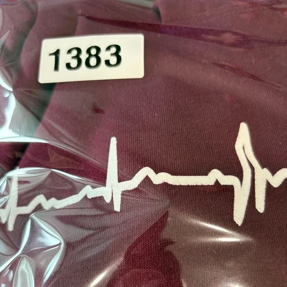 Outrun the Dark top burgundy 
Size: large Women Tops Sweatshirts & Hoodies - Picture 12 of 12